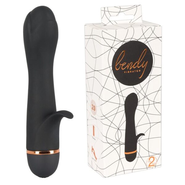 VIBRADOR NEGRO FLOWER