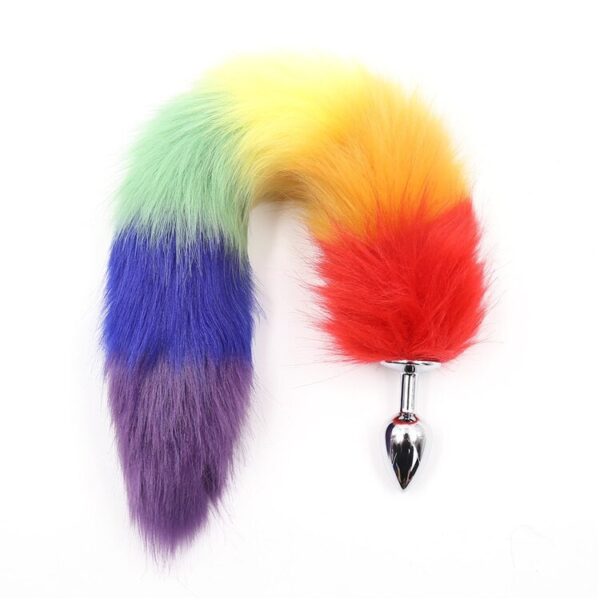 PLUG COLA PONI ARCOIRIS
