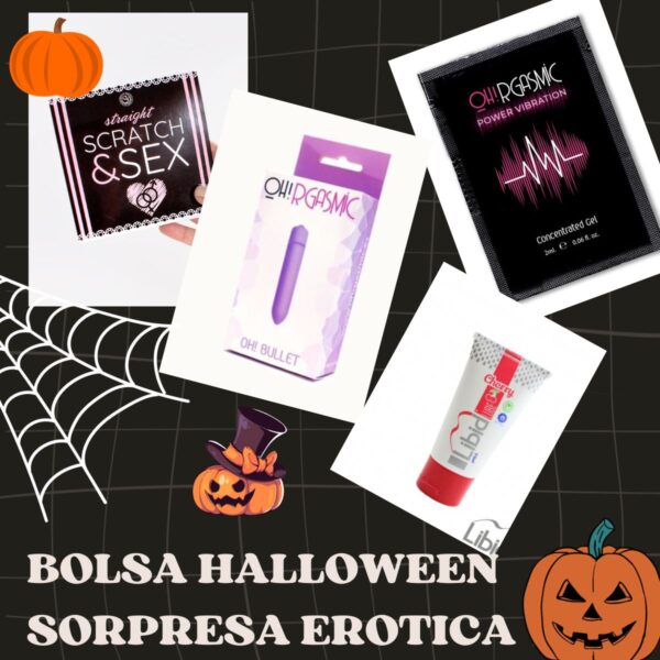 SET BOLSITA EROTICA HALLOWEEN