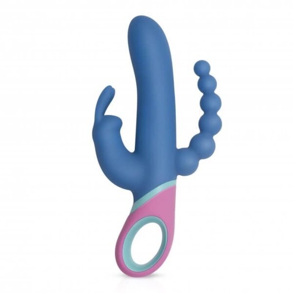 VIBRADOR CON 3 TIPOS DE ESTIMULACION