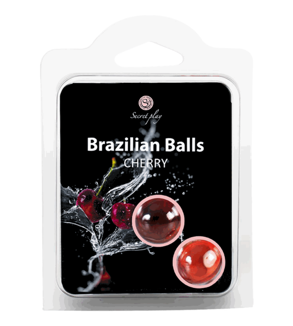 SET 2 BRAZILIAN BALLS CEREZA