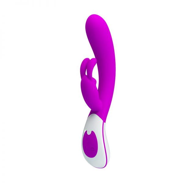 VIBRADOR CON ESTIMULADOR DE CLITORIS
